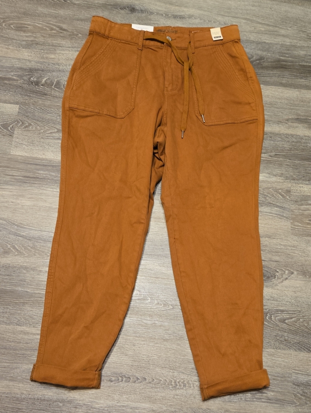 NWT Judy Blue High Waist Camel Jogger Jeans 14W